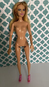 Barbie Fashionistas Articulated Jointed Summer Doll Brown Highlight Hair Streaks