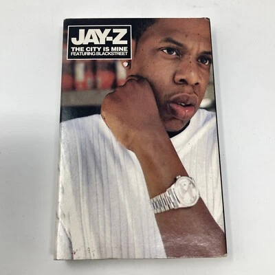 JAY-Z Cassette Tape THE CITY IS MINE 1998 SINGLE Rap Hip Hop - Image 1 of 4