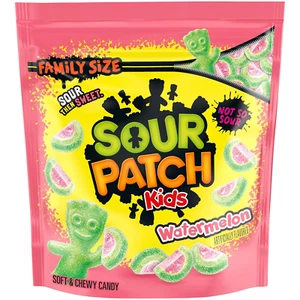 Watermelon Soft & Chewy Candy, Family Size, Bulk Candy, 1.8 Lb - Picture 1 of 12