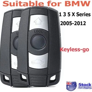 2XCAS3 intelligent Remote Key Fob Suitable for BMW 1 3 5 Series X5 X6 2005-12 3B - Picture 1 of 4
