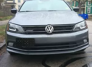 Tow Hook License Plate Mount Bracket For Volkswagen Jetta Sedan 2015-2018 New - Picture 1 of 21