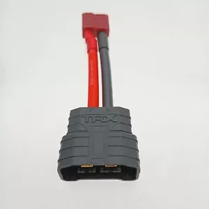 NUOVO TRX TRAXXAS ID cavo maschio a T spina deans femmina 12AWG adattatore caricabatterie 5 cm - Foto 1 di 2