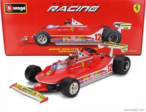 FERRARI F1 312 T4 VILLENEUVE scala 1:18 BBURAGO 180010 - Foto 1 di 8