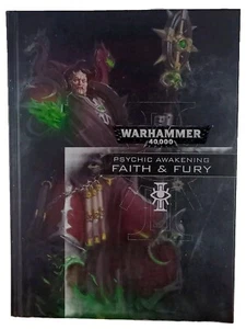 Warhammer 40k Psychic Awakening: Faith and Fury Hardcover Book 2019 Like New - Picture 1 of 16