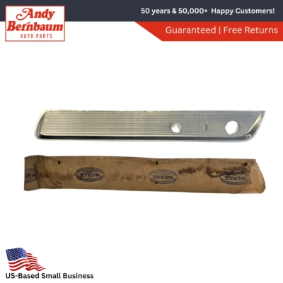 1955-1956 Dodge Custom Instrument Panel Clock Opening Chrome Bezel 1623580 NOS. - Image 1 of 4