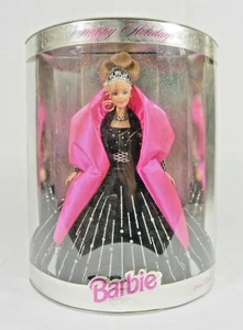 NEW 1998 Happy Holidays Barbie Special Edition 20200 Mattel (NRFB) Open Box - Picture 1 of 6