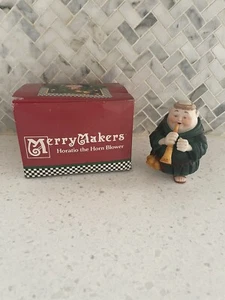 Merry Makers Dept 56 Horatia the Horn Blower with Box - Picture 1 of 4