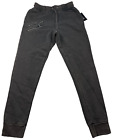 International Concepts Sweatpants Mens Size Xs Black Washed Tapered Leg New Pull