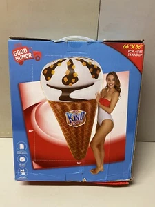 Beach Party king Cone Giant Pool Float 66” X36" - Picture 1 of 7
