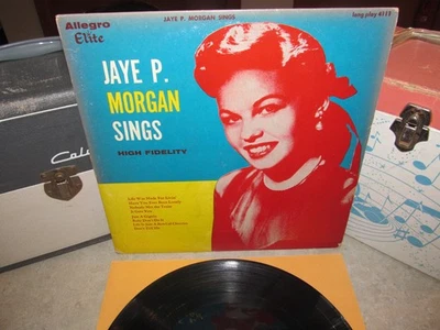 Jaye P. Morgan Sings - Rare 10" Lp - Allegro 4111 VG+ - Image 1 of 4