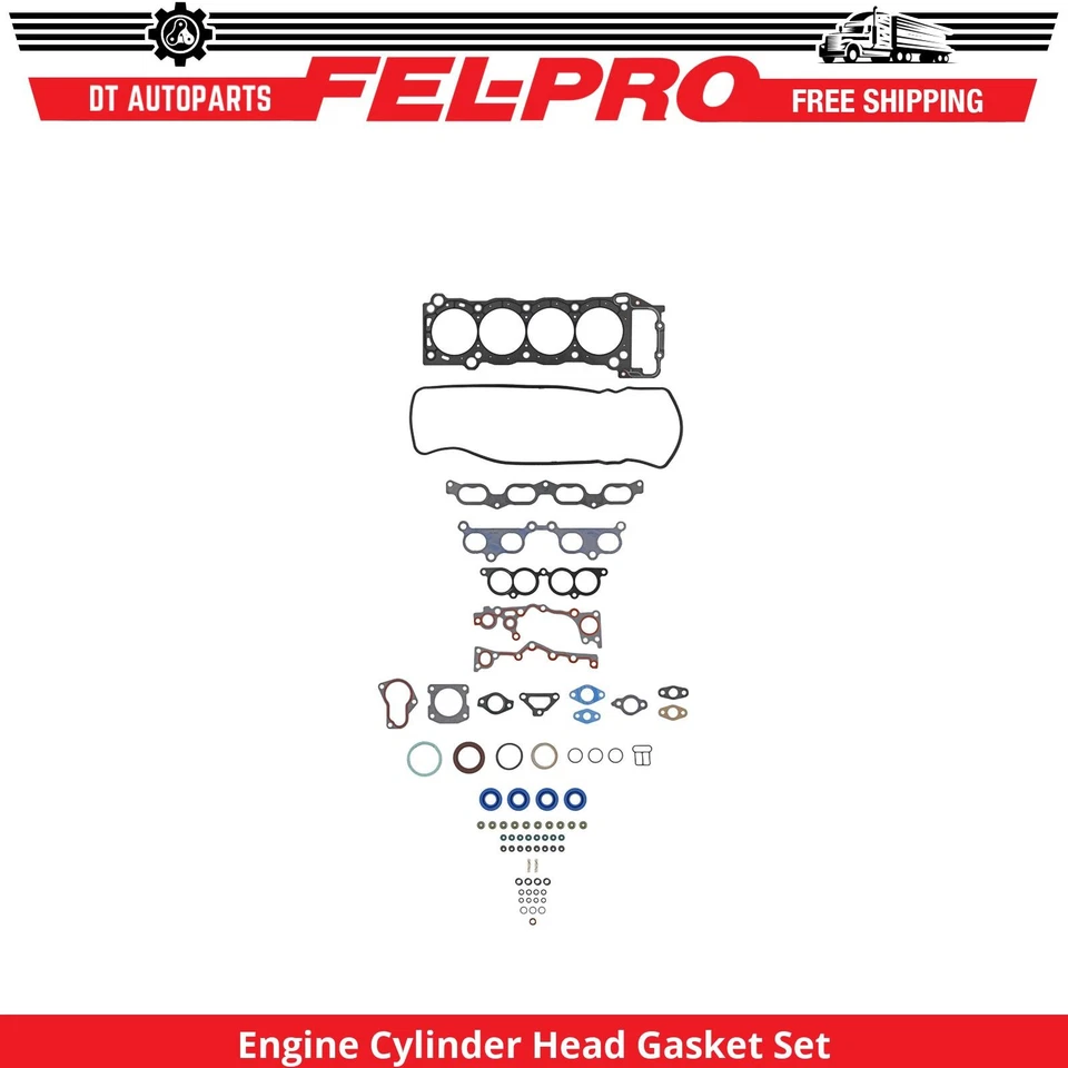 Juego de juntas de culata de motor Fel-Pro 1996 para Toyota Tacoma 1995-2004 2,4 L L4 Foto 1 de 1