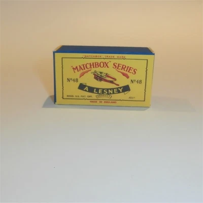 Matchbox Lesney 48 b Sports Boat & Trailer C Style Repro Box - Image 1 of 4