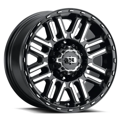 Llanta de 0 mm Vision Off Road 348 Nexus 16" negro brillante cara mecanizada 8x170 Foto 1 de 4