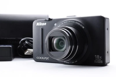 Nikon Coolpix S9300 Schwarz Excellent+5 16.0MP Digitalkamera Y3071 - Bild 1 von 4