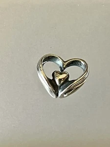 Trollbeads 🍀 Herz an Herz 🍀 LAA 925s - Bild 1 von 2