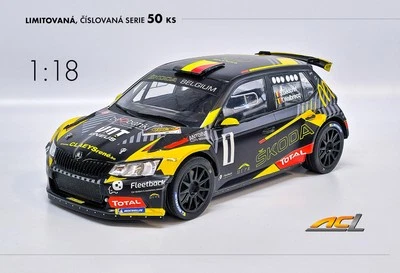 Skoda Fabia R5 n.1 Rally Salamandre 2019 S.Bedoret/T. Walbrecq ACL 1:18 - Immagine 1 di 4