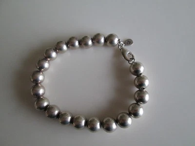 PULSERA SILPADA PLATA ESTERLINA CON CUENTAS 7 1/2 PULGADAS Foto 1 de 3