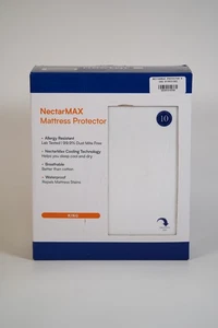 Nectarmax Mattress Protector King Size Cooling Breathable Waterproof - Picture 1 of 3