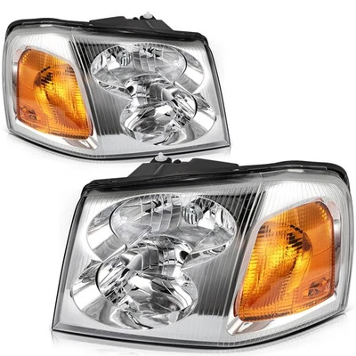 Par de montaje de faros para GMC 02-07 ENVIY 02-06 ENVIY XL 04-05 ENVIYO XUV Foto 1 de 4