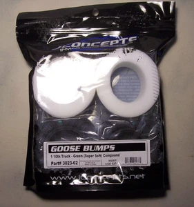 jconcepts 3023-02 goose bumps 1/10 super soft 2.2 stadium truck tires new sealed - Picture 1 of 2