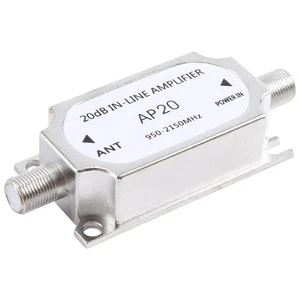 AP20 Satellite 20DB In-Line Amplifier 950-2150MHZ  Booster for Antenna8004 - Picture 1 of 6