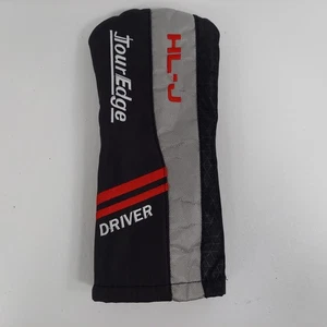 Tour Edge HL-J Golf Club Driver Wood Head Cover OEM Black Red Silver - Picture 1 of 2