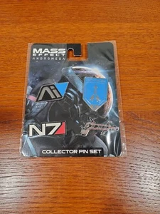 Mass Effect 4pc Andromeda Collector Pin Set NEW! - Picture 1 of 2