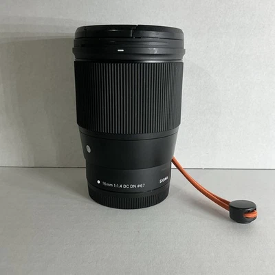 sigma 16mm f/1.4 DC DN contemporary wide angle lens for canon EF-M - Image 1 of 4