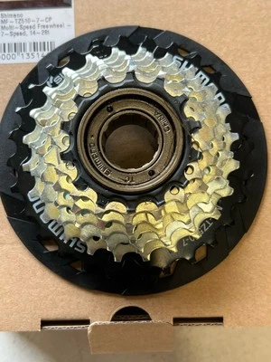 Shimano 7 speed Freewheel MF-TZ510 14-28T Touring Mountain ATB MTB - Image 1 of 4