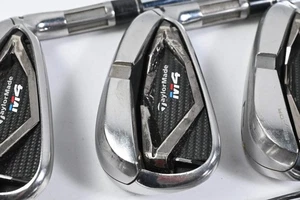 Taylormade M4 Irons / 5-PW+SW / Regular Flex KBS MAX 85 Shafts - Picture 1 of 7