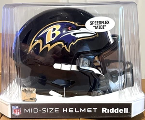 Baltimore Ravens 2025 Riddell NEU Midi Mid Speed Flex Helm Live - Bild 1 von 5