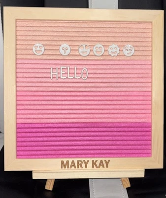 Tablero de cartas de fieltro Mary Kay Foto 1 de 4