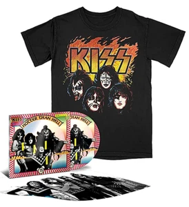 KISS Hotter Than Hell 50th Anniversary Picture Disc 070/500 2XL T- Shirt Ace New - Picture 1 of 14