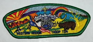 1987 1988 Western Region World Jamboree JSP  Boy Scout TK7 - Picture 1 of 1