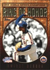 2008 Topps Update Baseball Ring of Honor Mets #MRH-DG Dwight Gooden
