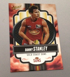2013 Select AFL Champions Silver Foil Parallel Card SP98 DANNY STANLEY-G. COAST