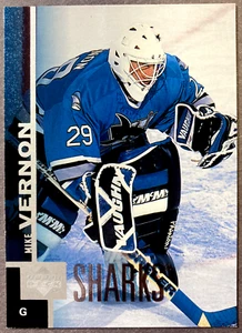 1997-98 Upper Deck #356 Mike Vernon San Jose Sharks - Picture 1 of 1