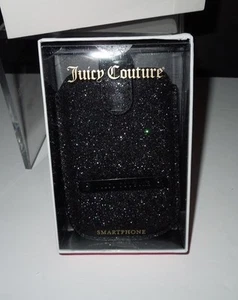 NIB Juicy Couture Smart Phone Black/Multi Glitter Case YTRUT039 - Picture 1 of 1