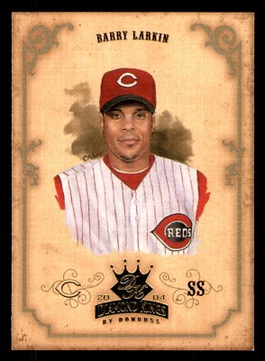 2004 Donruss Diamond Kings #138 Barry Larkin - Image 1 of 2