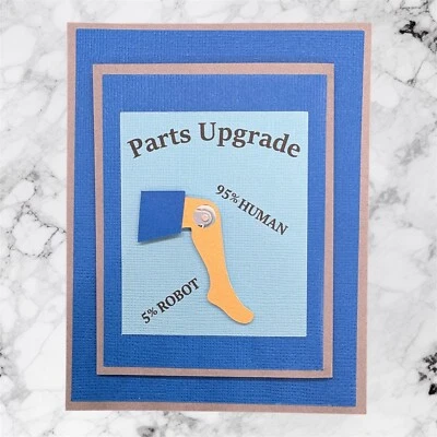 Get Well Card For Knee Replacement Surgery Handmade - Image 1 of 2