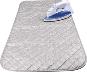 Ironing Mat for Table Top, Magnetic Ironing Mat Blanket Laundry Pad, Portable Ir - Picture 1 of 12