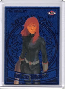 Black Widow /35 Amethyst Medallions - 2024 Fleer Ultra Matriarchs of Marvel #M-4 - Picture 1 of 2