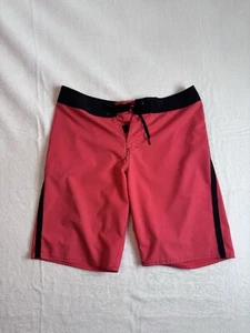 Hang Ten Pink Black Surf Shorts Water Proof Men's 32 * - Picture 1 of 6