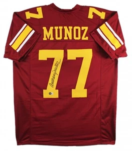 Anthony Munoz Signed USC Trojans (Beckett) Cincinnati Bengals 11xPro Bowl O-Line - Picture 1 of 7