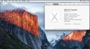 MacBook Mac Mini Macbook Pro Hard Drive 500GB 5400RPM MacOS El Capitan 10.11 - Afbeelding 1 van 17