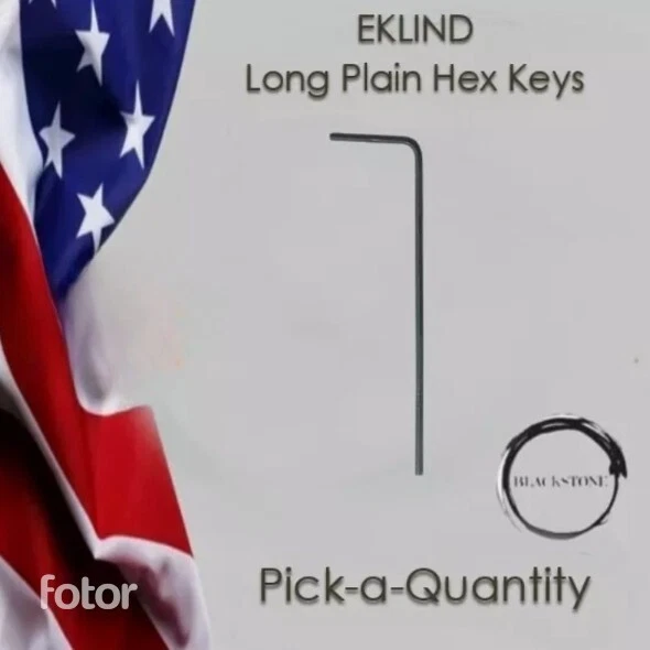 EKLIND Long Arm Hex Key L Wrench Various Sizes 1pc - Image 1 of 1