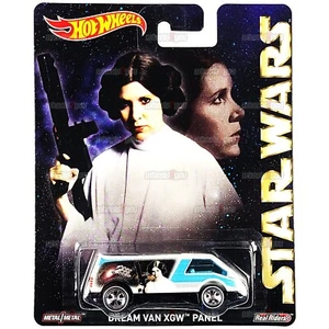 Hot Wheels DREAM VAN XGW PANEL Princess Leia STAR WARS HW Pop Culture 1:64 CFP76 - Picture 1 of 2