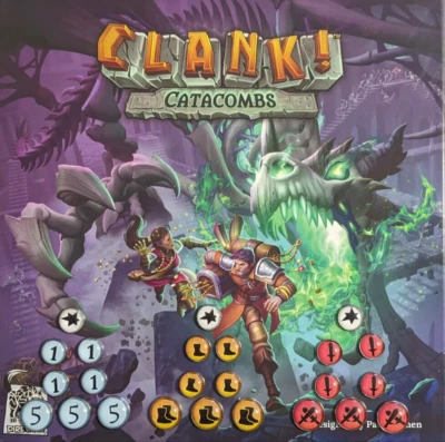 Clank! New Stat Tracker  Unofficial 4 Player Glass and Metal Token Pack - Image 1 of 4