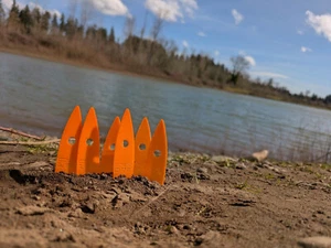 Code Foils Tail Shims - Set of 6 for foilboard, hydrofoil, water sports - Picture 1 of 2