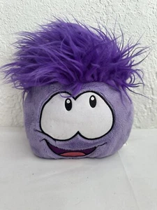 Disney Club Penguin Purple Puffle Plush Jumbo Large 10” - Picture 1 of 3